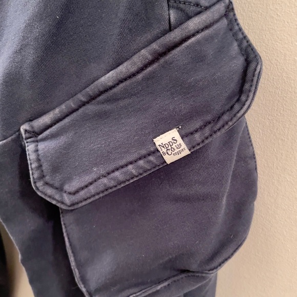 NOPPIES CARGO STYLE TROUSERS SZ 98 (2-3YRS) DK BLUE / SAPPHIRE COLOR - Picture 3 of 6